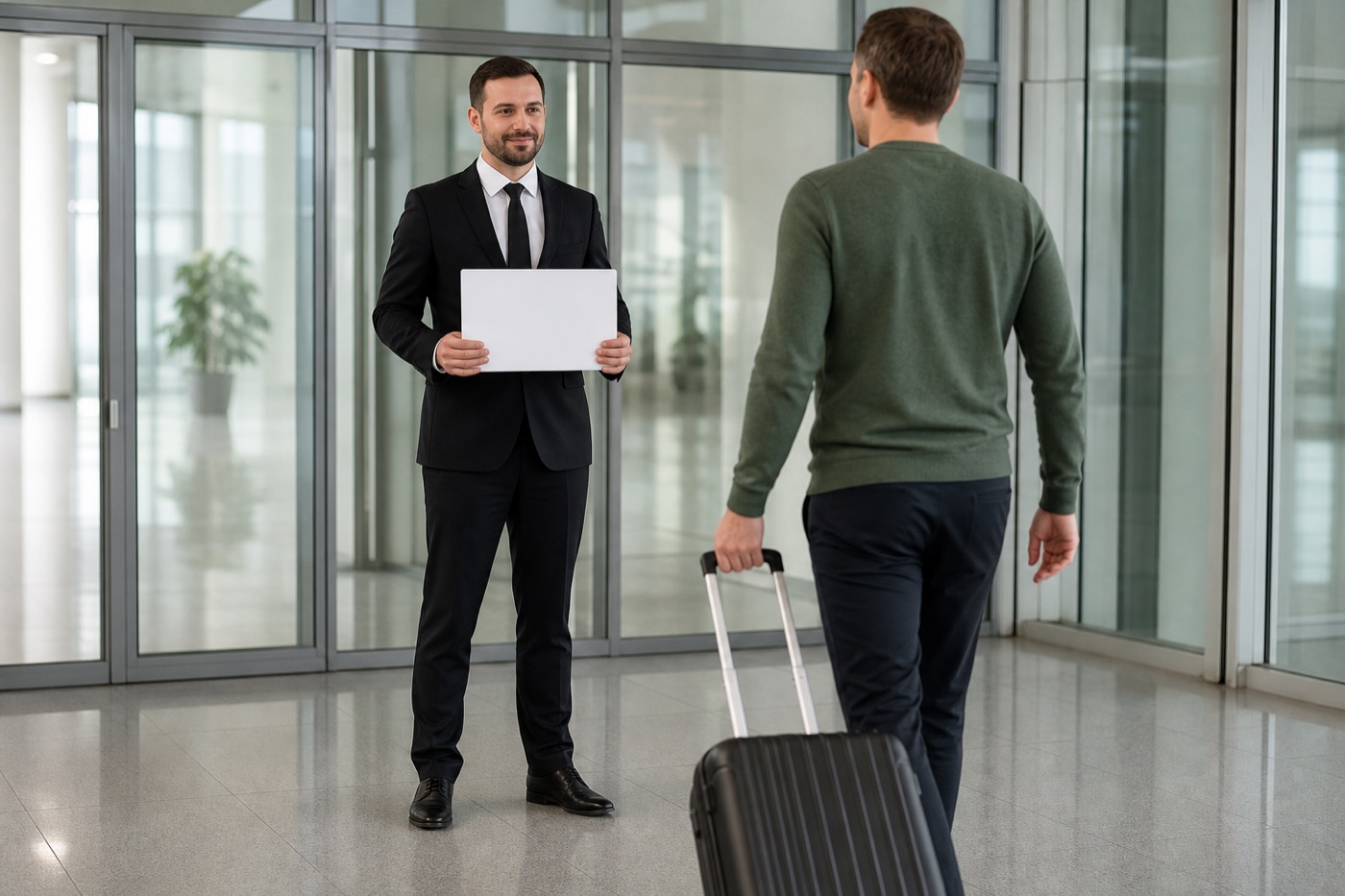 Meet Your Driver at Arrivals